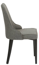 Btexpert Upholstery Dining Chairs, Set of 2, Steel, Gray