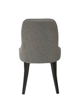 Btexpert Upholstery Dining Chairs, Set of 2, Steel, Gray