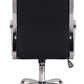 BTExpert Ergonomic High Back PU Leather Swivel Manager Chair, White