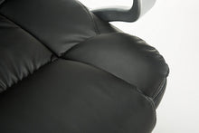 Adjustable Tilt High Back Swivel Leather Executive Chair, Black