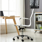 High Back Swivel Adjustable Office Executive Chair, Swivel, White