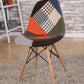 Patchwork Fabric Dining Chair (set of two)