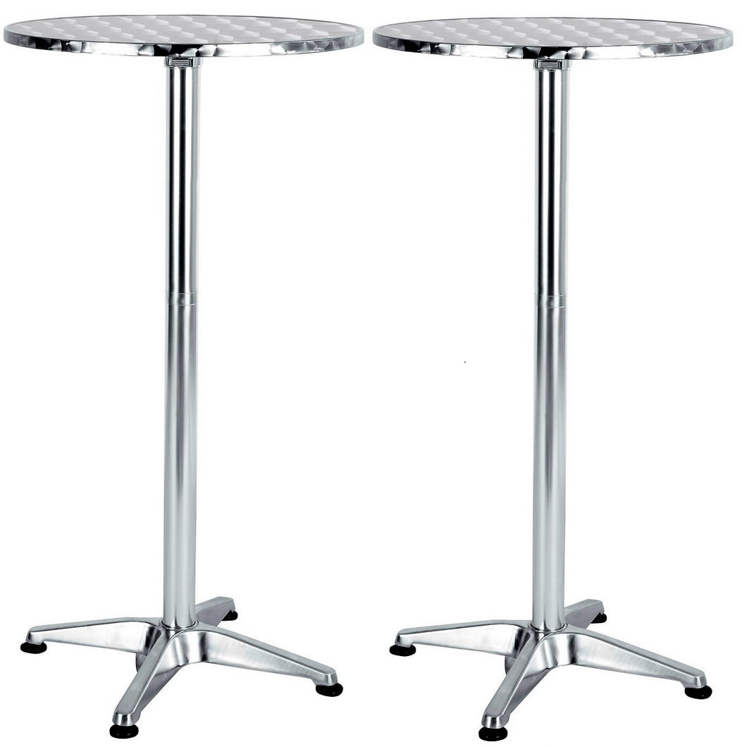 Stainless steel on sale bar height table