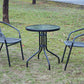 BTExpert Indoor Outdoor Gray Restaurant Rattan Stack Chairs - Set of 5