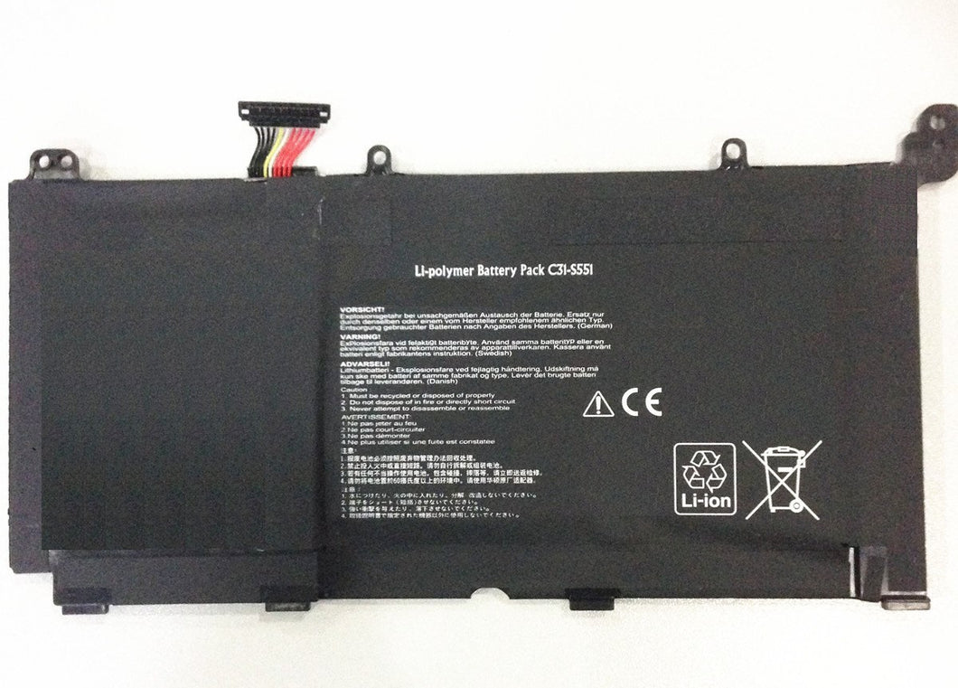 BTExpert?« Laptop Battery for Asus VIVOBOOK V551LA-DH51T VIVOBOOK V551LA-DS71T VIVOBOOK V551LB VIVOBOOK V551LB-DB71T 5000mah 3 Cell
