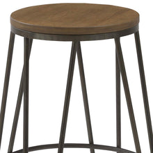 BTEXPERT 5082-4 Round Bistro Dining Stools Chair, 30, Kate and Laurel Tully Backless Modern Wood