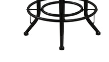 Solid 18-26 " Counter height Adjustable Bamboo top Metal Swivel Barstool 2 pack