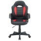 BTExpert Kid's Gaming and Student Racer Computer Chair with Lumbar Support, Wheels, Black/Red
