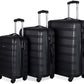 BTExpert 3-Piece Ima Expandable Hardside Luggage Set with TSA Lock, Lightweight Spinner Suitcase