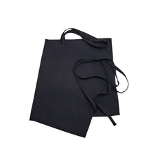 BTEXPERT 3 Pockets Waitress Waist Apron, Bar Kitchen Home, 24 x 12 Inches, Black 2 Pack